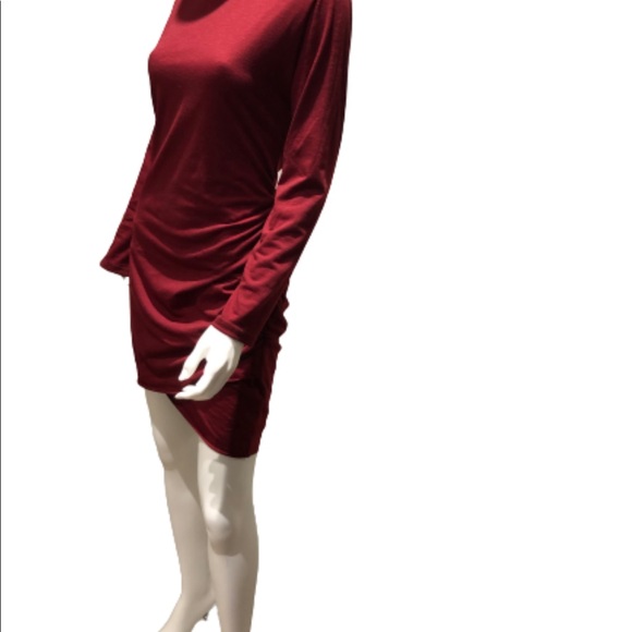 SOLD! Ruched Bodycon Mini T Shirt Dress in Medium, NWT - Picture 7 of 7